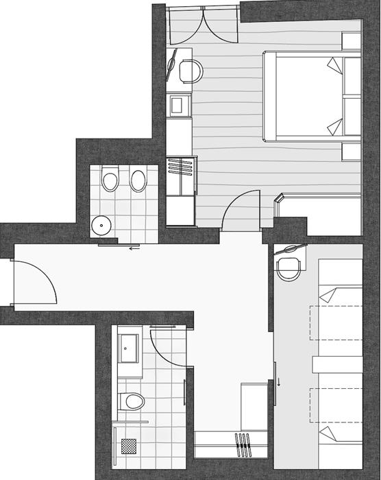Room Plan of the Junior Suite
