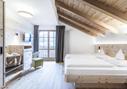 Junior Suite im obersten Stock mit Balkon