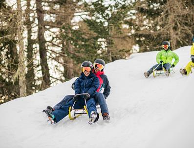 Tobogganing