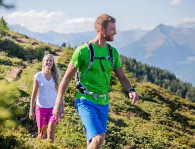 A Couple during a Hike