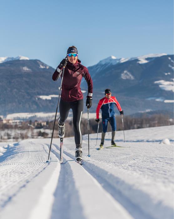 Cross-Country Skiing at Kronplatz