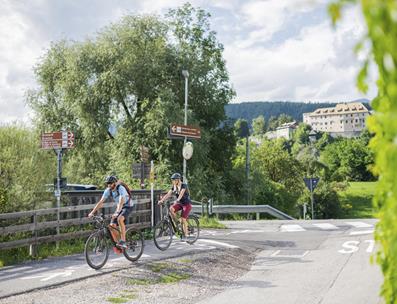 Giro in bici in Val Pusteria