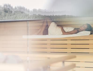 Woman in the Sauna