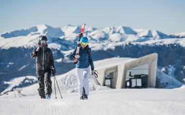 Two Skiers
