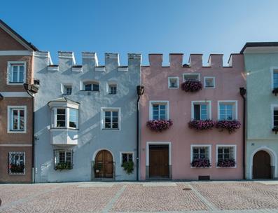 Il centro storico di Brunico